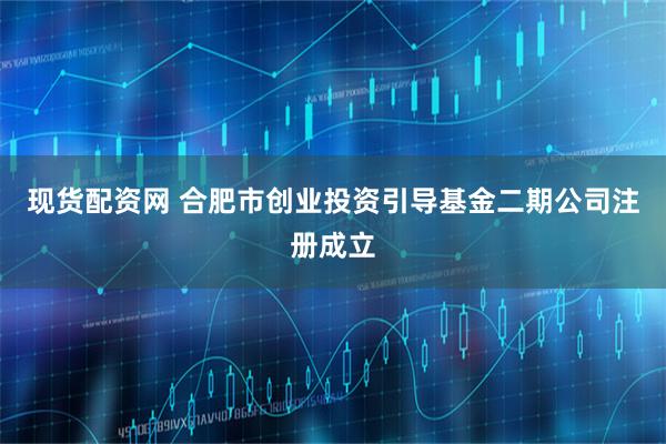 现货配资网 合肥市创业投资引导基金二期公司注册成立