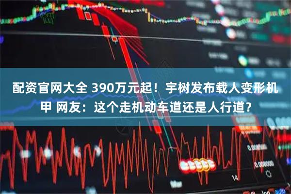 配资官网大全 390万元起！宇树发布载人变形机甲 网友：这个走机动车道还是人行道？